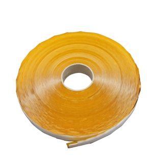 Pads biadesivi con fingerlift,  20 x 20 x 1 mm, fortemente adesivo su entrambi i lati, (rotolo con 2 500 unità) 