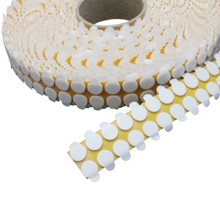 Bollini biadesivi in schiuma, 1 mm di spessore, forte/forte 20 mm | 1000 pz