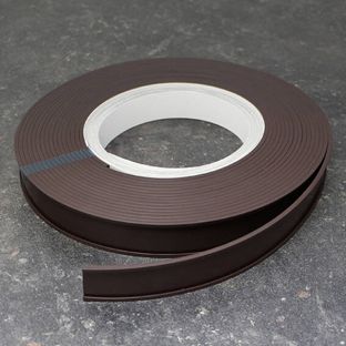 Supporto per etichette, profilo a C, magnetico, su rotolo 30 mm | incl. carta per inserti e foglio protettivo  | 10 m