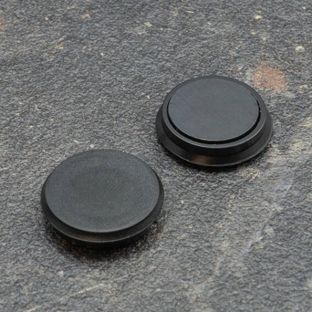 Magnete da ufficio, rotondo 24 mm | nero 