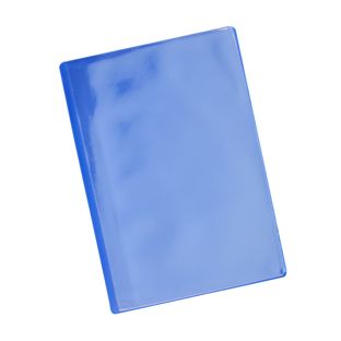 Buste magnetiche portadocumenti per formato A4, con 1 striscia magnetica, lato largo aperto, blu 