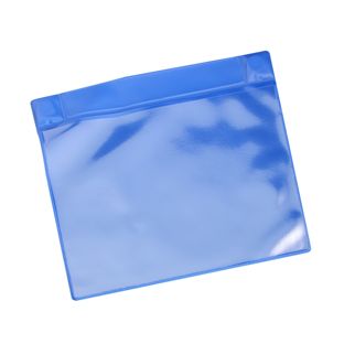 Buste magnetiche portadocumenti per formato A5, con 2 magnete al neodimio, lato largo aperto, blu 