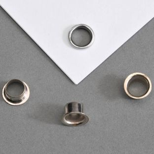Occhielli per carta n° 8E 5 lungo - 5,5mm - 4,7mm  | nichelato 