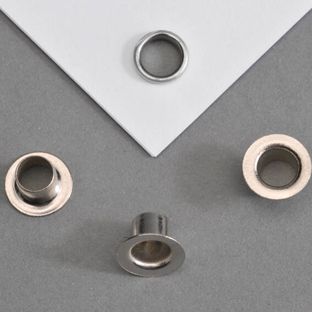 Occhielli per carta n° 270 - 5mm - 6,7mm  | nichelato 