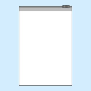 Sacchetti con chiusura a cursore, plastica PE 60 µm | 200 x 300 mm 