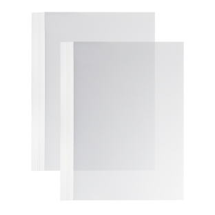 Foglio di copertura, Surebind Nobless con scanalatura bianco|trasparente
