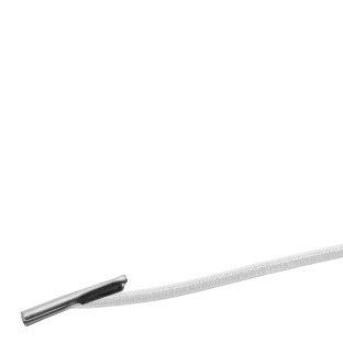 Cordino elastico 270 mm con 2 capicorda, bianco 270 mm | bianco