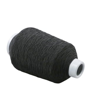 Cordino elastico in bobina, 1 mm, nero (rotolo con 1.050 m) 