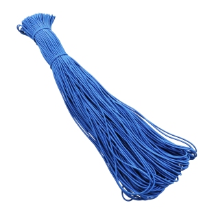 Cordino elastico, 2,5 mm, blu (pacchetto con 100 m) 