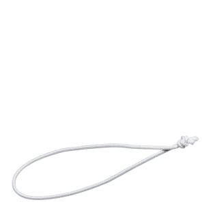 Anello elastico con nodo 40 mm | bianco