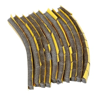 Pads biadesivi di gommapiuma,  10 x 10 x 6 mm (confezione con 100 unità) 