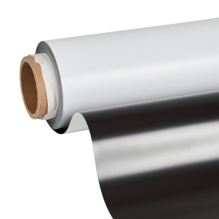Foglio magnetico stampabile, bianco 0.6 mm | 1070 mm | 10 m