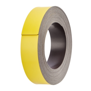 Nastro magnetico colorato 30 mm | giallo
