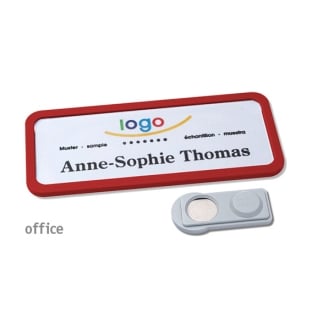 Portanome Office 30 Magnete smag® rosso 