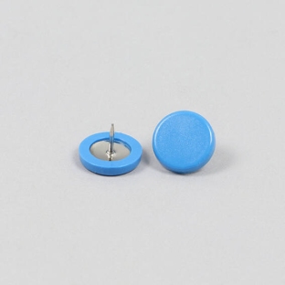 Puntine da disegno, ø = 15 mm, blu 