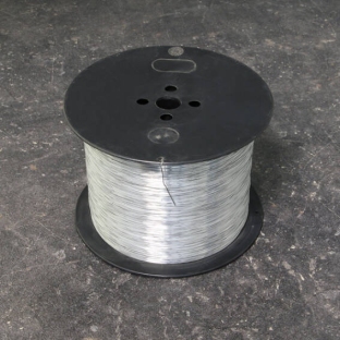 Filo metallico per cucitrice, tipo 24, 0,60 mm, rotondo, zincato (bobina con 5 kg) 