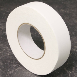 Nastro telato adesivo su un lato, nastro rinforzato bianco | 50 mm