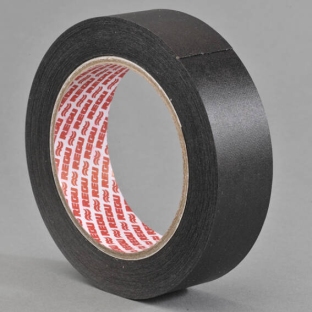 REGUtaf H3 - Nastro di rilegatura, carta a fibre speciale, ruvido finemente nero | 19 mm