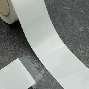 Etichette adesive, forte adesione su un lato, rettangolari 50 x 25 mm | 1000 Stk
