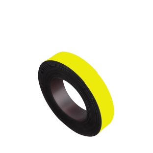 Nastro magnetico colorato 30 mm | giallo

