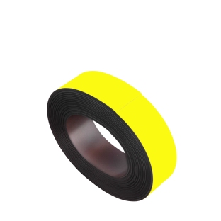 Nastro magnetico colorato 40 mm | giallo
