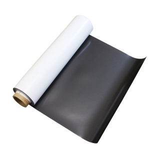 Foglio magnetico stampabile, bianco 0.85 mm | 620 mm | 10 m