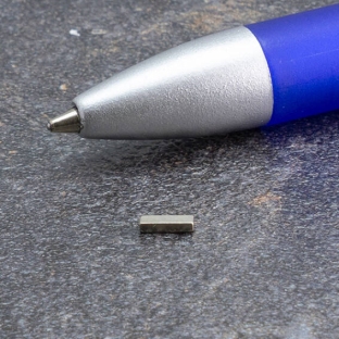 Blocchetto magnetico al neodimio, nichelato 5 x 1,5 mm | 1 mm