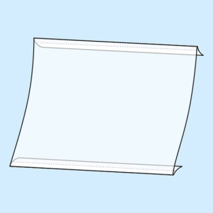 Buste a C con striscia adesiva A2 formato orizzontale