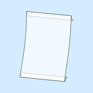 Buste a C con striscia adesiva A5                                                                                                                                | formato verticale