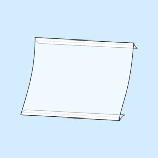 Buste a C con striscia adesiva A6 | Formato orizzontale