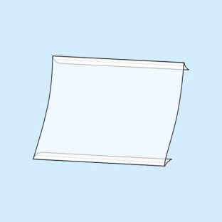 Buste a C con striscia adesiva A7 | Formato orizzontale