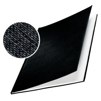 Cartellina ImpressBind A4, copertina rigida, 245 fogli 24,5 mm | nero