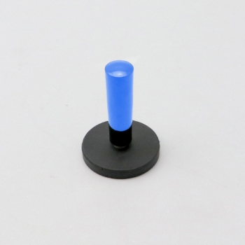 Supporto magnetico per fogli, ø = 43 mm, azzurro 