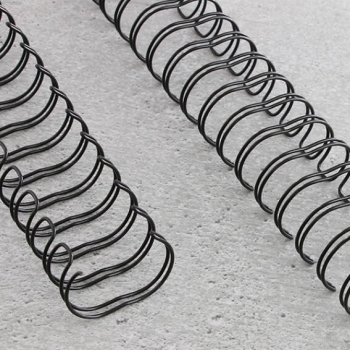 Spirali metalliche 3:1, A4 6,9 mm (1/4") | nero