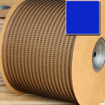 Spirali metalliche in bobina, passo 3:1 6,9 mm (1/4") | azzurro