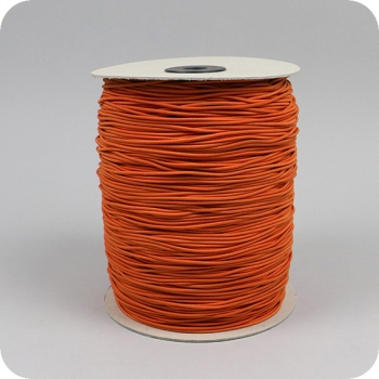 Cordino elastico in bobina, 2,2 mm, arancione (L095) (rotolo con 500 m) 