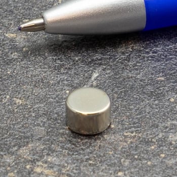 Disco magnetico al neodimio, 8 mm x 5 mm, N45 