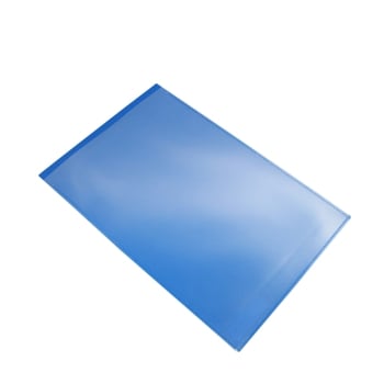 Buste magnetiche portadocumenti per formato A4, con 1 striscia magnetica, lato corto aperto, PP, blu 