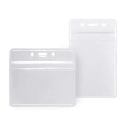 Buste porta badge, impermeabili, formato carta di credito 