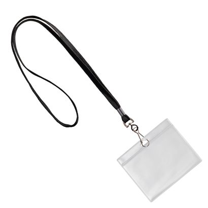 Porta badge da collo 