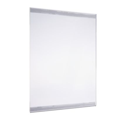 Tasca in vetro acrilico con nastro magnetico 