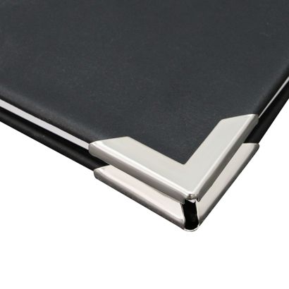 Angoli per libri Metallo PS 30 - 30 x 30 mm  | nichelato 