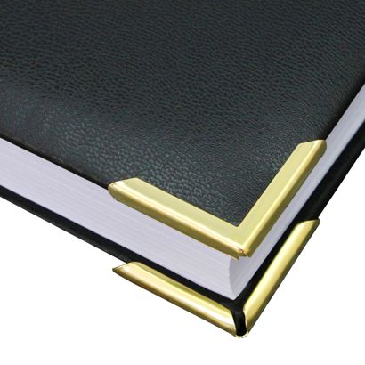 Angoli per libri Metallo PS 31 - 31 x 31 mm  | ottonato 