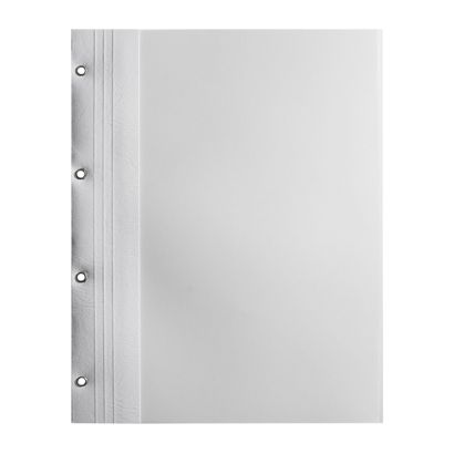 Cartellina con occhielli A4, 4 occhielli, fasteners per archiviazione, cartoncino lucido null