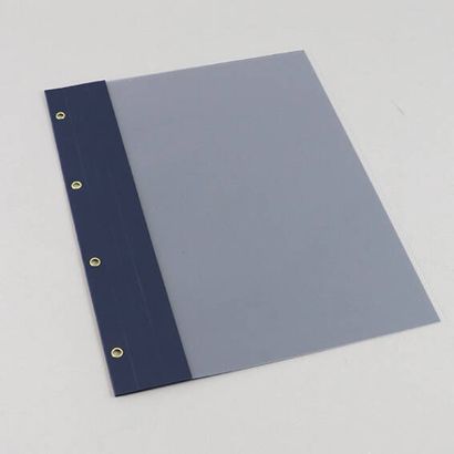 Cartellina con occhielli A4, 4 occhielli, fasteners per archiviazione, cartoncino lucido null