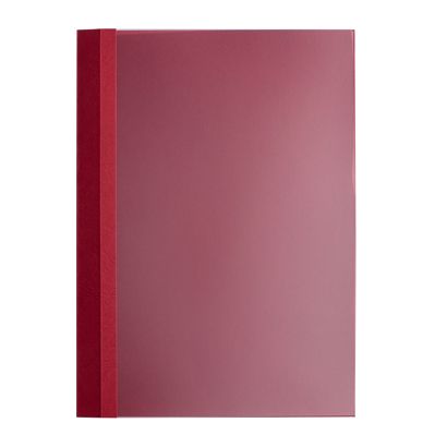Cartellina per rilegatura con occhielli A4, struttura in pelle, 25 fogli, null | 2 mm