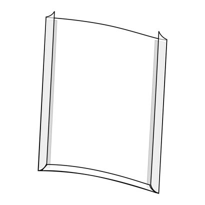 Supporto per moduli, PVC rigido 