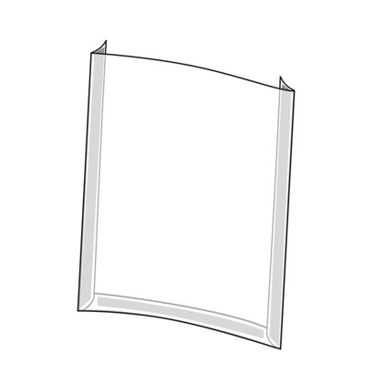 Buste per cartelloni, PVC rigido null