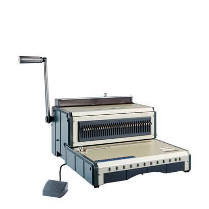 Rilegatrice elettrica D310, passo 3:1, 34 anelli metallici 