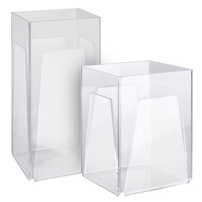 Espositore quadrato, acrilico,  